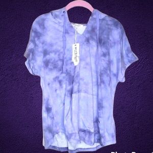 Workshop Republic Clothing Tie-Dye Hoodie Tee